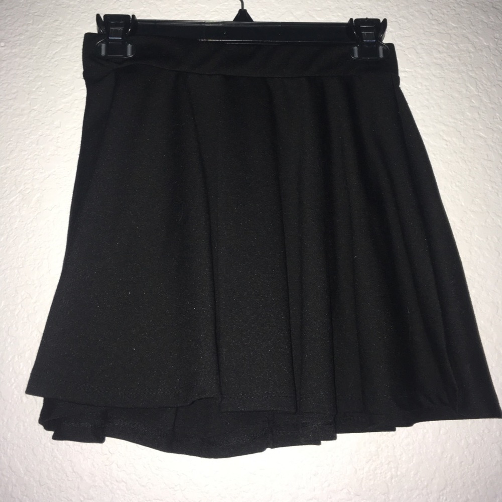 Black Skater Skirt